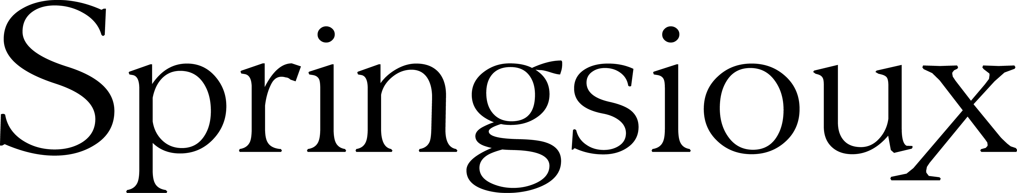 Logo - Springsioux